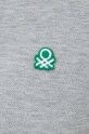 United Colors of Benetton polo de bumbac 3089J3179.501. gri