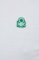 United Colors of Benetton polo bawełniane 3089J3179.101. biały