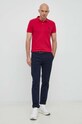 United Colors of Benetton polo bawełniane 3089J3178.143 różowy SS23