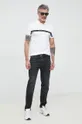 Polo tričko Calvin Klein Jeans biela