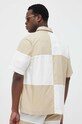 Odzież United Colors of Benetton koszula bawełniana 5EDZUQ01Z.902 beżowy