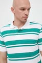 United Colors of Benetton polo bawełniane zielony 347BU3011.84B