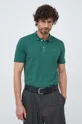 πράσινο Βαμβακερό μπλουζάκι πόλο Geox
