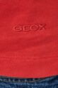 Bavlnené polo tričko Geox M3510LT2649.F1697 červená