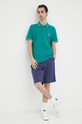 Lee polo bawełniane L61ARLA12 zielony SS23