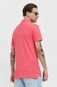 Odzież Tommy Jeans polo bawełniane DM0DM16224.PPYX różowy