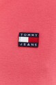 Tommy Jeans polo bawełniane DM0DM16224.PPYX różowy