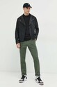 Bavlněné polo tričko Tommy Jeans DM0DM16224.PPYX černá SS23