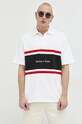 Bavlnené polo tričko Tommy Jeans DM0DM16222.PPYX béžová SS23