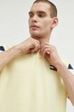 Bavlněné polo tričko Tommy Jeans žlutá DM0DM16221.PPYX