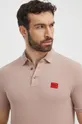 Βαμβακερό μπλουζάκι πόλο HUGO 