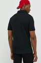 Oblečení Bavlněné polo tričko HUGO 50490770 černá