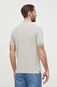 Βαμβακερό μπλουζάκι πόλο HUGO γκρί