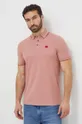 Βαμβακερό μπλουζάκι πόλο HUGO Κύριο υλικό: 100% Βαμβάκι Πλέξη Λαστιχο: 99% Βαμβάκι, 1% Σπαντέξ