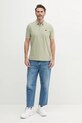 HUGO polo de bumbac 50490775 verde SS25