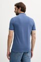 HUGO polo bawełniane 50490775 niebieski SS25
