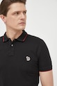 PS Paul Smith polo bawełniane czarny M2R.150LZ.K21580