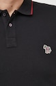 PS Paul Smith polo bawełniane M2R.150LZ.K21580 czarny