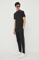 Michael Kors polo CS351GL8PK czarny AW23
