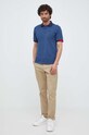 North Sails polo 692400 granatowy SS23