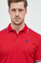 North Sails polo in cotone semplice rosso 692417