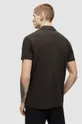 μαύρο Βαμβακερό μπλουζάκι πόλο AllSaints