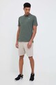 Rossignol polo bawełniane RLLMY21 zielony SS23