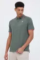 zelená Bavlnené polo tričko Rossignol