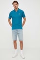 Lyle & Scott polo SP1812V.W873 niebieski SS23
