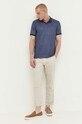 Abercrombie & Fitch polo KI124.3374.218 granatowy SS23