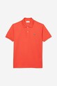 Clothing Lacoste cotton polo shirt L1212.02K orange