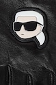 Karl Lagerfeld manusi de piele negru 230W3601