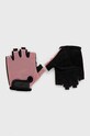 Cyklistické rukavice 4F tréning ružová 4FSS23AFGLU058