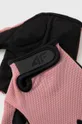 Kolesarske rokavice 4F roza
