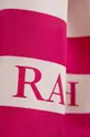 Hodvábna šatka Lauren Ralph Lauren ružová