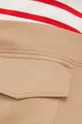 brązowy Calvin Klein spódnica z domieszką lnu