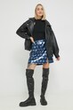 Sukně HUGO 50483583 modrá SS23