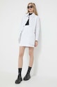 Love Moschino fusta W.1.631.01.E.2246 alb SS23