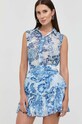 Guess spódnica niebieski W3GD63.WDW52