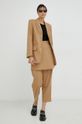 Suknja By Malene Birger Q71447005 bež SS23