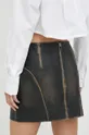 Кожаная юбка Remain  Основной материал: 100% Овечья шкура Подкладка: 100% Полиэстер