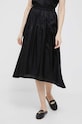 Юбка с примесью кашемира Dkny casual чёрный P3AN5R87
