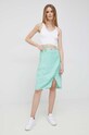 Calvin Klein Jeans fusta J20J220796.PPYX verde SS23
