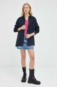 Levi's fustă din denim A4694.0002 albastru SS23