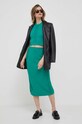 Спідниця United Colors of Benetton 1290D000B.24B зелений SS23