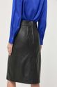 Îmbrăcăminte BOSS fusta de piele 50489116 negru