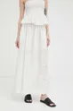 Bavlnená sukňa Herskind biela