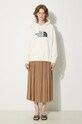 Sukňa Samsoe Samsoe AGNETA F22300195 hnedá SS24