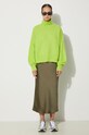 Suknja Samsoe Samsoe AGNETA F22300195 zelena SS24