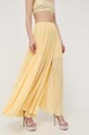 Sukňa Patrizia Pepe 2G0925.A248 žltá SS23